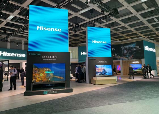 海信旗下三大品牌组团亮相德国IFA,预热2020欧洲杯