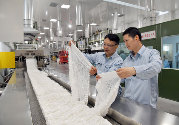 中国石化建成全球最大涤纶短纤维生产基地