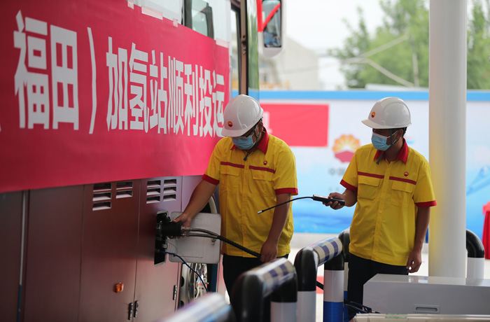 中国石油在京首座服务冬奥加氢站投运