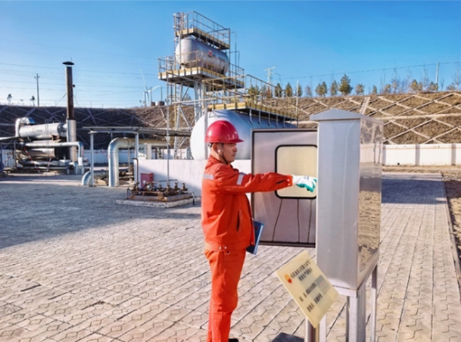 中国石油长庆油田采气六厂密织安全网筑牢冬季保供压舱石