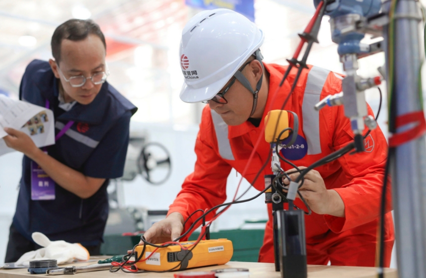 全国首次输气工职业技能竞赛开赛  智能化实操引领产业工人升级